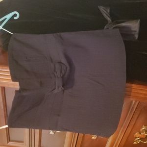 Never worn Black Tupe Top with Bow at waist